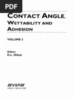 Download Contact Angle Wettability and Adhesion Vol 3 - K Mittal VSP 2003 WW by karlGG SN241886794 doc pdf