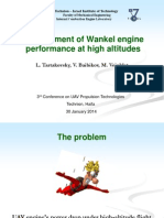 Improvement of Wankel Engine Performance at High Altitudes: L. Tartakovsky, V. Baibikov, M. Veinblat