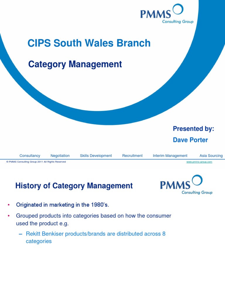 Category Management Case Study Presentation Pdf Procurement Supply Chain
