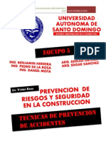 Prevencion de Riesgos en La Construccion