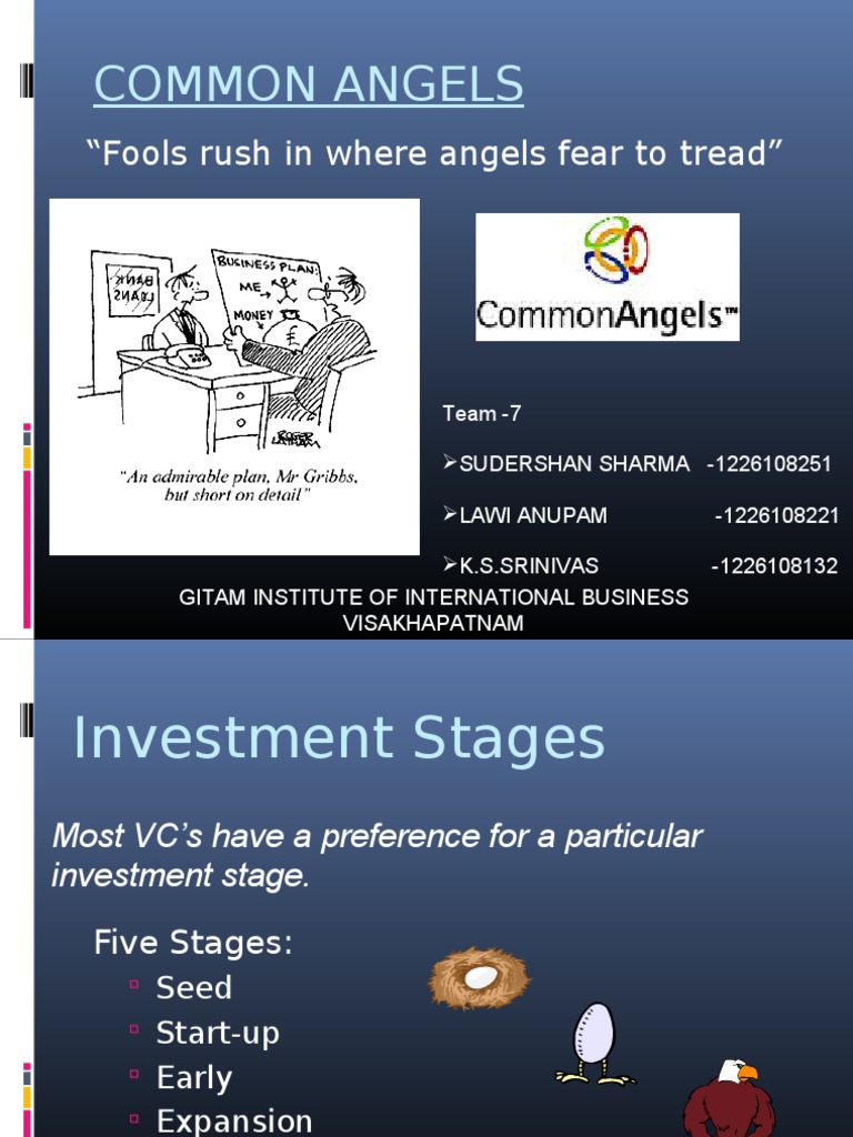 Common Angels Venture Capital Overview | PDF | Venture Capital ...
