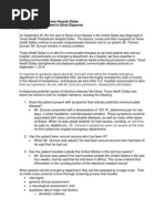 Download Texas Health Presbyterian Hospital Dallas Ebola Diagnosis Statement by Jason Sickles Yahoo News SN241912088 doc pdf