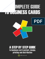 The Complete Guide To Business Cards - Allbcards