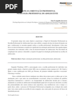 O PAPEL DA ORIENTAÇÃO PROFISSIONAL NA ESCOLHA PROFISSIONAL DO ADOLESCENTE.pdf