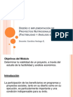 Diseño e implementación de Proyectos Nutric ionales 1 sept.ppt