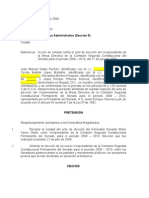 Demanda Elección VP CII (23-07-09)