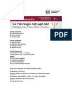 JORNADAS DE PSICOLOGÍA PROGRAMA 2 Al 4 de Octubre PDF