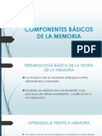 Componentes Básicos de La Memoria