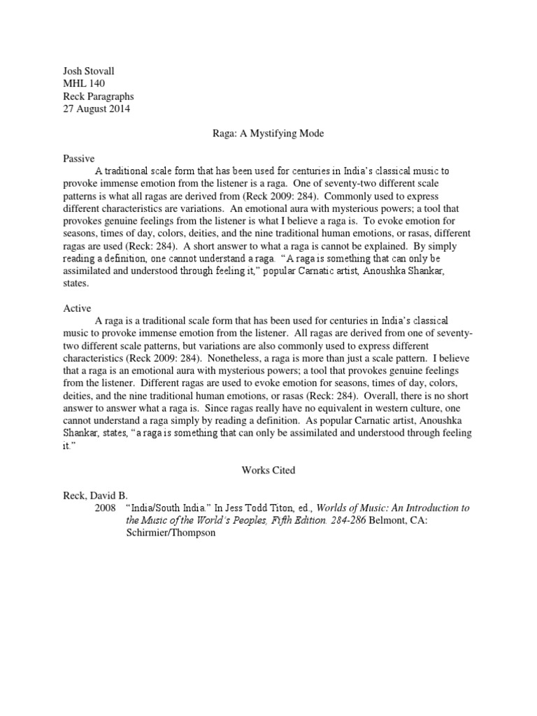 Understanding Raga in Indian Music | PDF