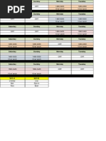 Monthly Hospital Duty Roster Template | PDF
