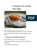 10 Scientific Reasons You Should Be Eating More Eggs