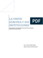 La Unión Europea y Sus Instituciones