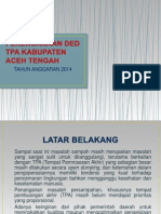 Perencanaan Ded Tpa Kabupaten Aceh Tengah