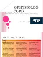 Pathophysiology of COPD