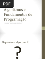 Algoritmos e Fundamentos de Programação - Aula1.pptx