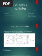 8-Bit Array Multiplier