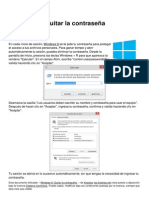 Windows 8 Quitar La Contraseña PDF