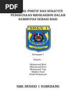 Download Dampak positif dan negative penggunaan hirokarbon dalam kehidupan sehari haridocx by ukist17 SN241939383 doc pdf