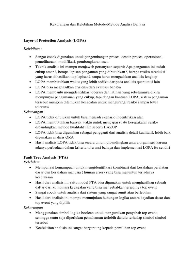 Kekurangan Dan Kelebihan Metode Pdf