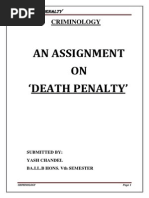 Death Penalty
