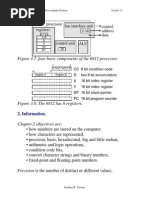 Figure 3.7. Four Basic Components of The 6812 Processor.: Processor Registers Bus Interface Unit Control Address Data