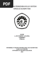 Download Sejarah Perkembangan Sistem Operasi Komputer by Suchy96 SN241945935 doc pdf
