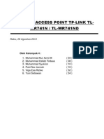 Kelompok 4 Setting AP Tp-link Tl-wr741nd