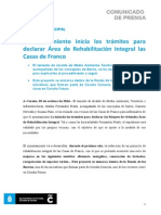 Reunión de La AVV Ventorrillo y Vecinos Casas de Franco Con Urbanismo