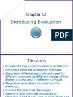 Chapter 12 - Introducing Evaluation