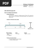 Aisc Asd-89 Example 001