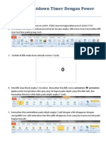 Modul Membuat Countdown Timer Di Power Point