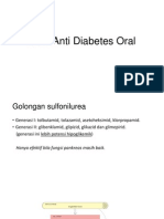 Obat Anti Diabetes Oral