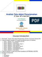 Analisis Teks - Class 8 - Modul 9