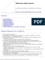 XRD Manual PDF