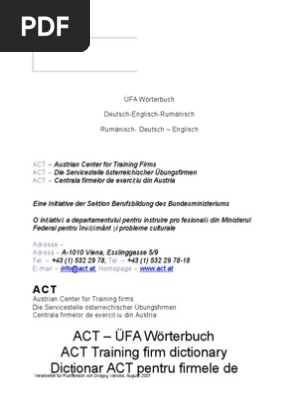 Dictionar Ger Engl Rom