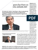 "El Perdón para Las Farc Es Una Propuesta Aislada Del Fiscal" - Semana PDF
