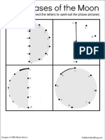 Phases of The Moon Printable For Kids