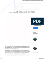 Membuat Danau Di Blender - Blender Star PDF