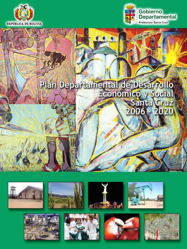 Plan de Desarrollo Santa Cruz 2020 | PDF | Bolivia | Producto Interno Bruto