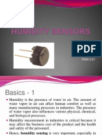 Basics of Humidity Sensing and Classification of Humidity Sensors