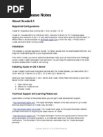 Xcode 6.1 Beta Release Notes PDF