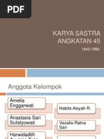 Download Karya Sastra Angkatan 45 by Zahra Nuraini SN241982121 doc pdf