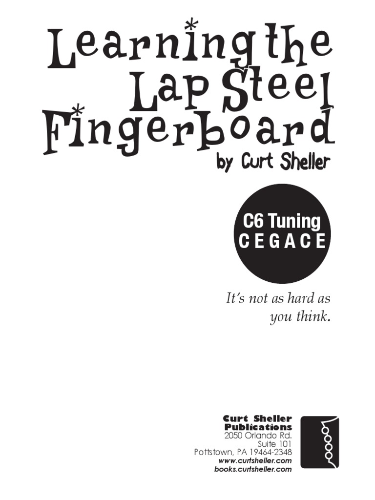 Learning The Lap Steel Fingerboard PDF Guitars Musicology