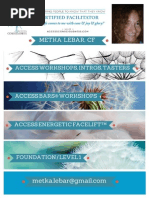 Metka Lebar: Access Consciousness® Workshops