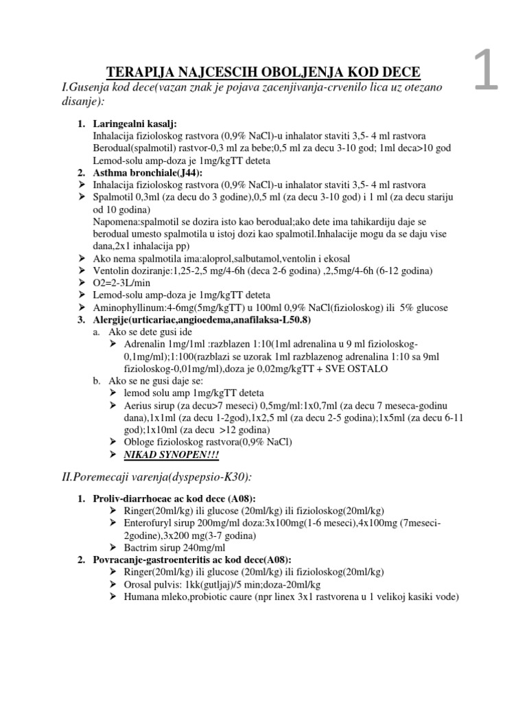 Lekovi Kod Dece Pdf