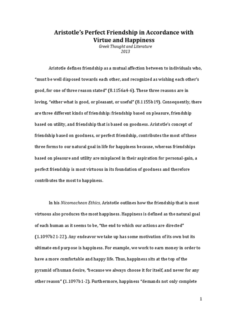 Friendship virtue and good friends essay 06 picture