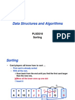 Data Structures and Algorithms: PLSD210 Sorting