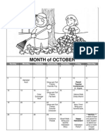 Month of October