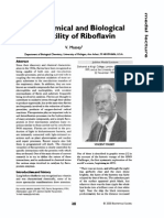 The Chemical and Biological Versatility of Riboflavin PDF