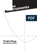 TI83-manual Calculadora PDF